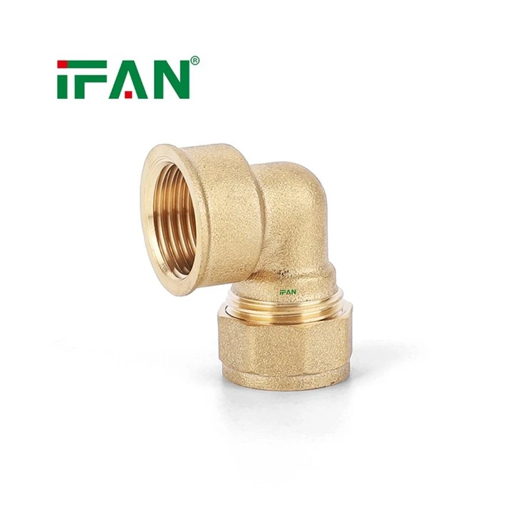 IFAN Brass Compression Joint Provides Stable PE Pipe Connections factory